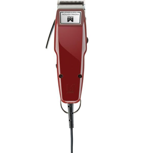 Moser 400-0102 Professional Corded Hair Clipper (Burgundy) Fading Edtion  - 3pin