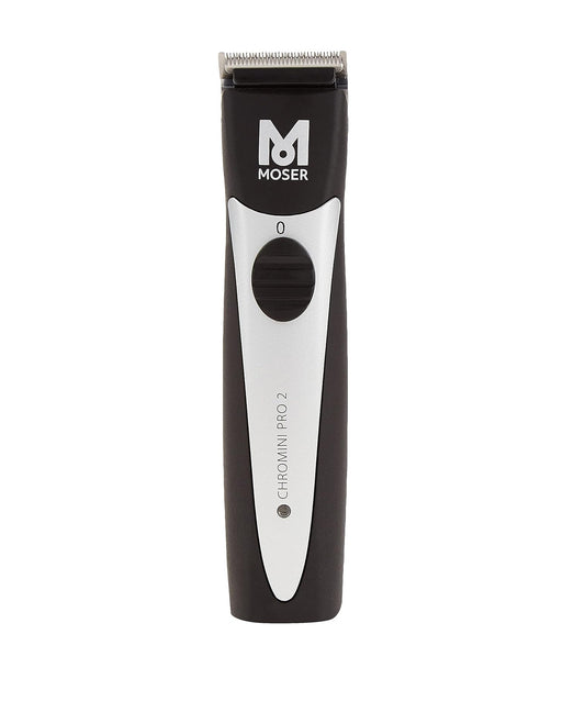 Moser 1591-0164 Professional Cordless Trimmer Chromini Pro 2 Black 3pin