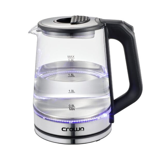 Crownline KT-414 Electric Glass Kettle 1.8L