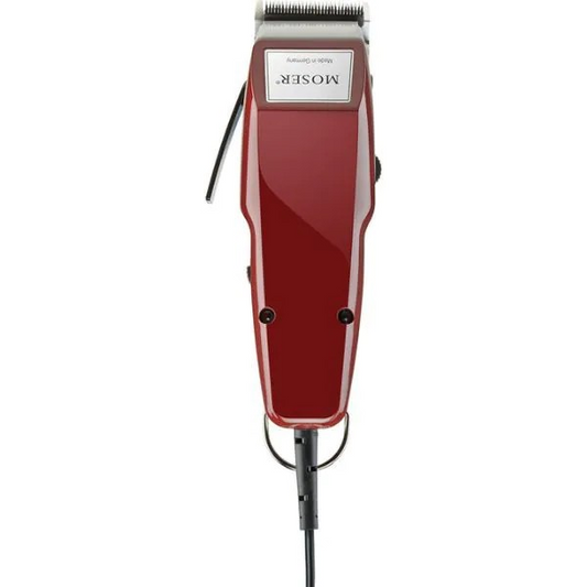 Moser 1400-0150 Professional Corded Hair Clipper Burgundy 3pin